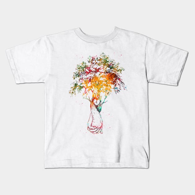 Love Tree Kids T-Shirt by erzebeth